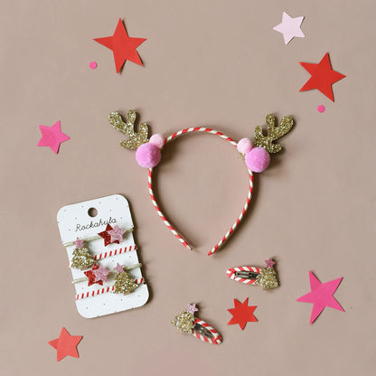 &quot;Christmas Reindeer&quot; Headband