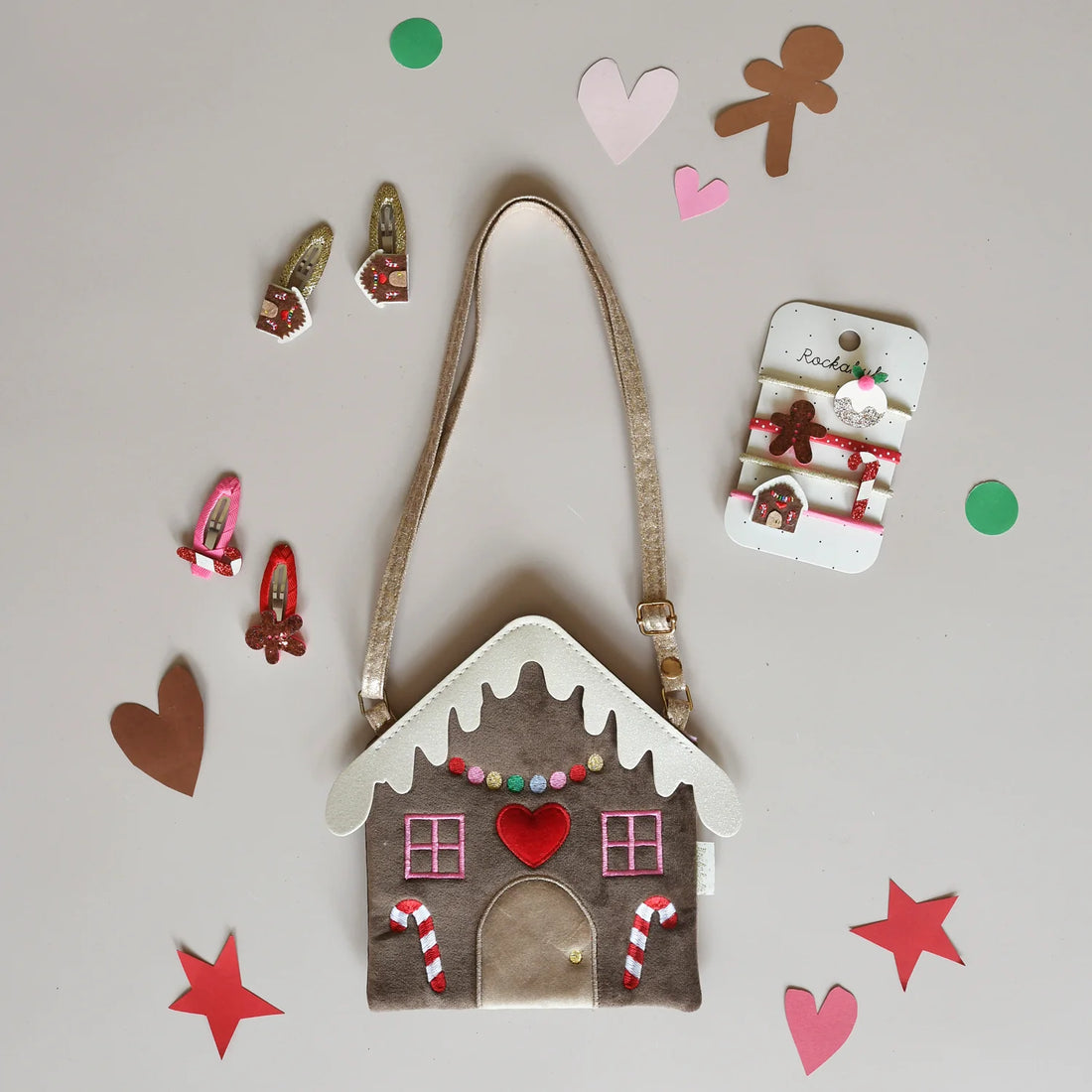 Cartera &quot;Casa de pan de jengibre&quot;