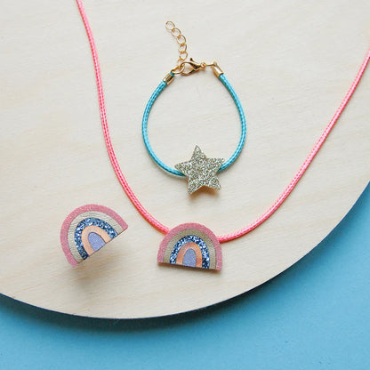 Conjunto Acessórios Arco-Íris