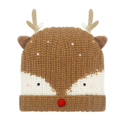 Gorro &quot;Rena de Natal&quot;
