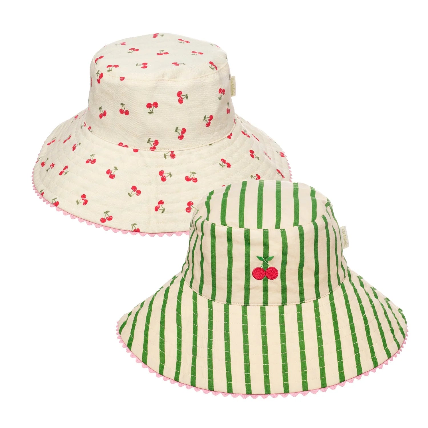 Cherry Kiss Reversible Sun Hat