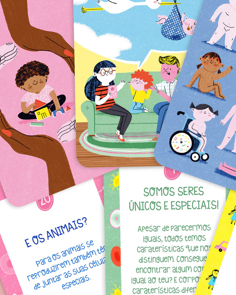 Flashcards - No meu corpo mando eu!