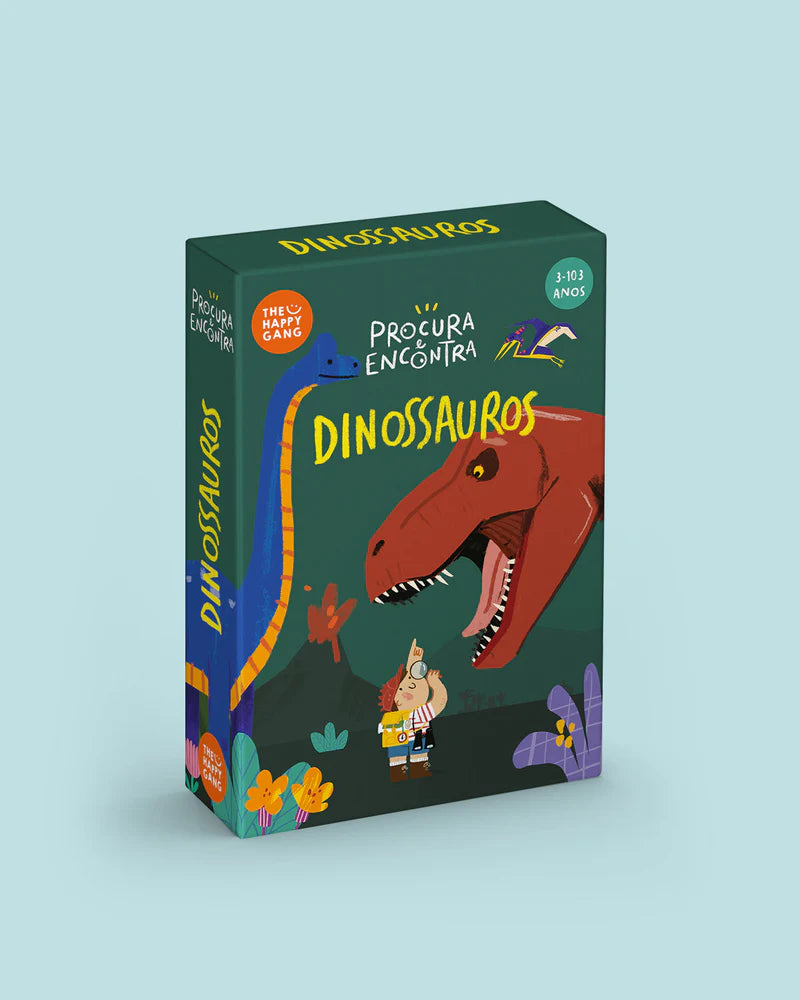 Busca y encuentra dinosaurios