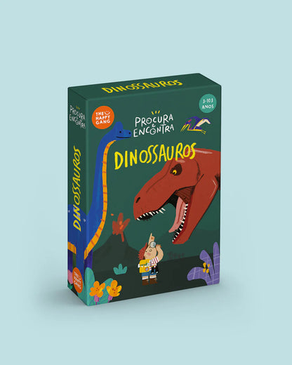 Busca y encuentra dinosaurios