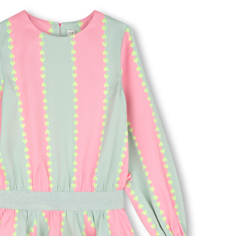 Vestido Jacquard às Riscas BILLIEBLUSH