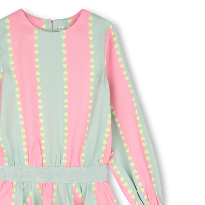 Vestido Jacquard às Riscas BILLIEBLUSH