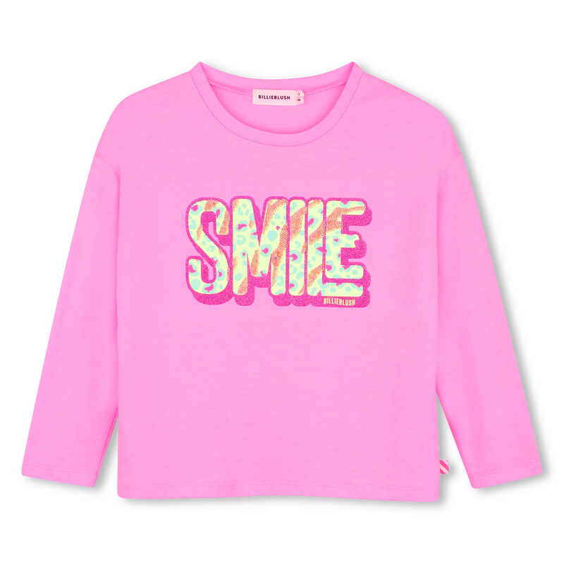 T-shirt de Manga Comprida com Lantejoulas BILLIEBLUSH