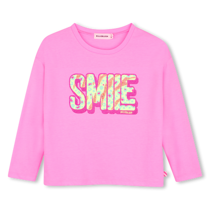 T-shirt de Manga Comprida com Lantejoulas BILLIEBLUSH