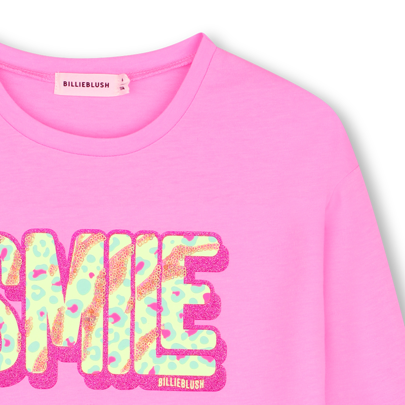 T-shirt de Manga Comprida com Lantejoulas BILLIEBLUSH