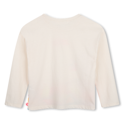 T-shirt de Manga Comprida com Tachas Brilhantes BILLIEBLUSH