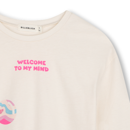 T-shirt de Manga Comprida com Tachas Brilhantes BILLIEBLUSH