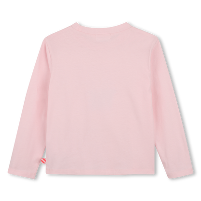 T-shirt de Manga Comprida com Strass BILLIEBLUSH