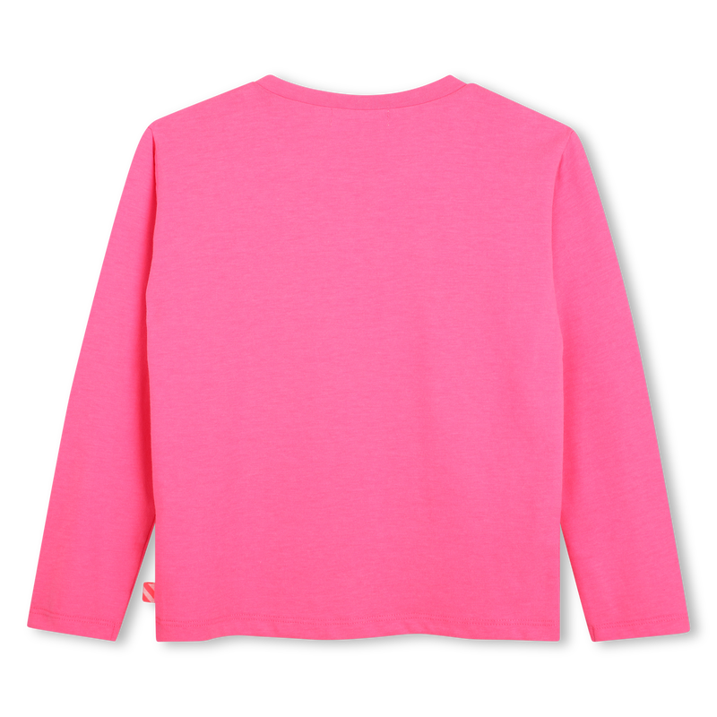 T-shirt de Manga Comprida com Glitter e Lantejoulas BILLIEBLUSH