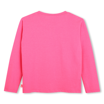 T-shirt de Manga Comprida com Glitter e Lantejoulas BILLIEBLUSH