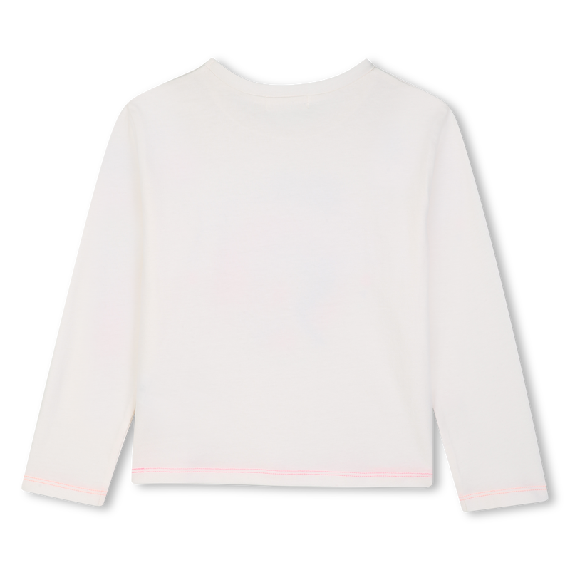 T-shirt de Manga Comprida com Glitter e Lantejoulas BILLIEBLUSH