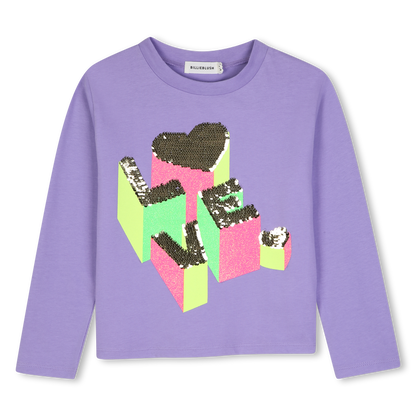 T-shirt com Lantejoulas Reversíveis BILLIEBLUSH