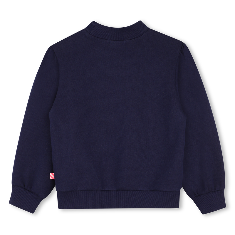 Sweatshirt em Fleece com Missangas e Lantejoulas BILLIEBLUSH