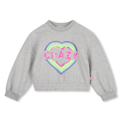 Sweatshirt Brilhante com Lantejoulas BILLIEBLUSH