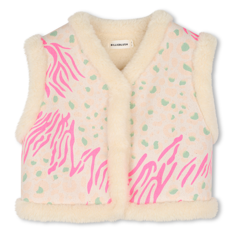 Colete Leopardo em Pelo BILLIEBLUSH