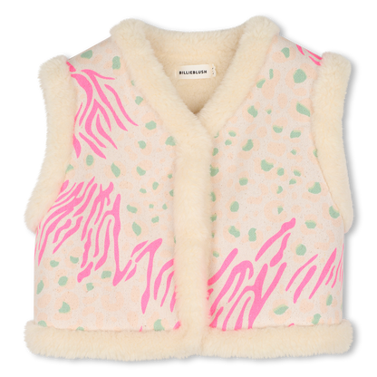 Colete Leopardo em Pelo BILLIEBLUSH