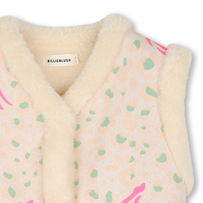 Colete Leopardo em Pelo BILLIEBLUSH