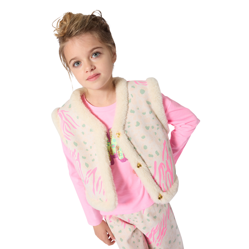 Colete Leopardo em Pelo BILLIEBLUSH