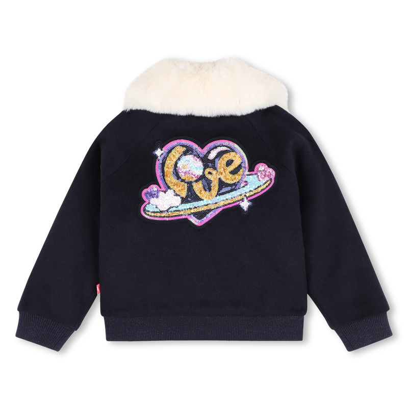 Casaco com Gola em Pelo BILLIEBLUSH