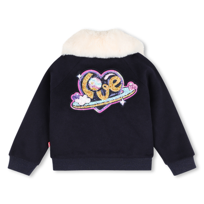 Casaco com Gola em Pelo BILLIEBLUSH