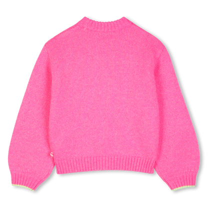 Camisola de Malha Felpuda com Lantejoulas BILLIEBLUSH