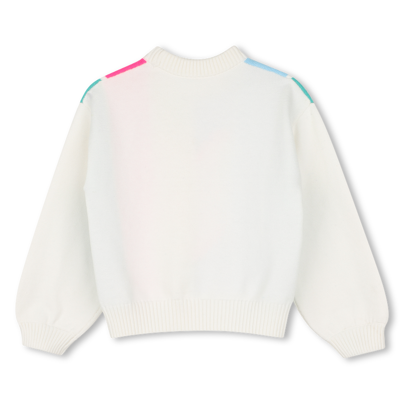 Camisola de Malha às Riscas com Corações BILLIEBLUSH
