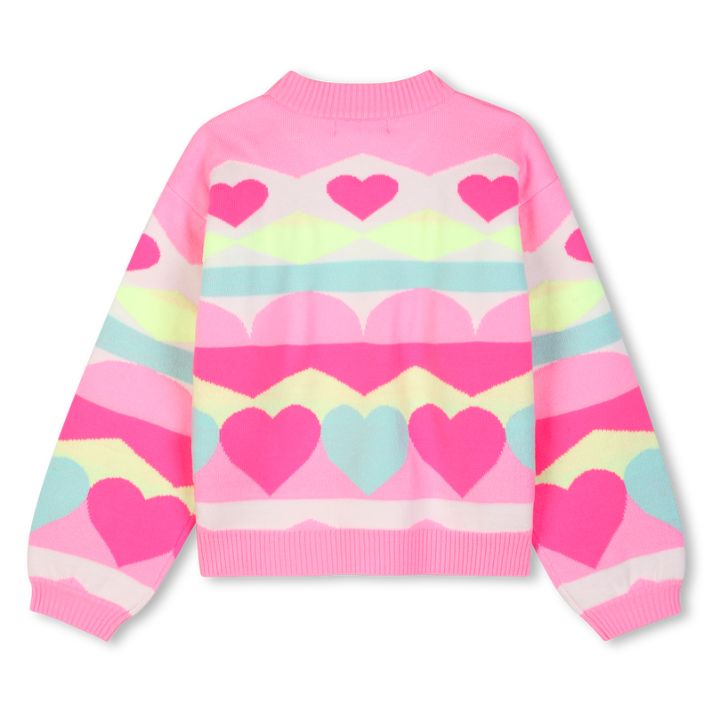 Camisola de Malha Jacquard Multicolor BILLIEBLUSH