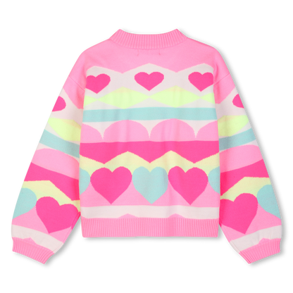 Camisola de Malha Jacquard Multicolor BILLIEBLUSH