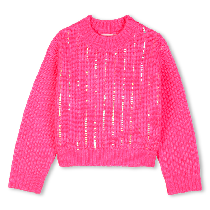Camisola de Malha com Lantejoulas BILLIEBLUSH