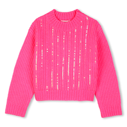 Camisola de Malha com Lantejoulas BILLIEBLUSH