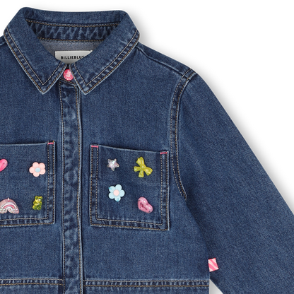 Camisa de Ganga Cropped BILLIEBLUSH