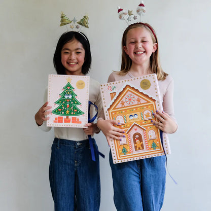 Calendário do Advento com acessórios de cabelo