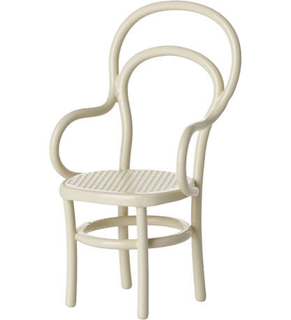 Silla vintage, ratoncita – Blanco roto