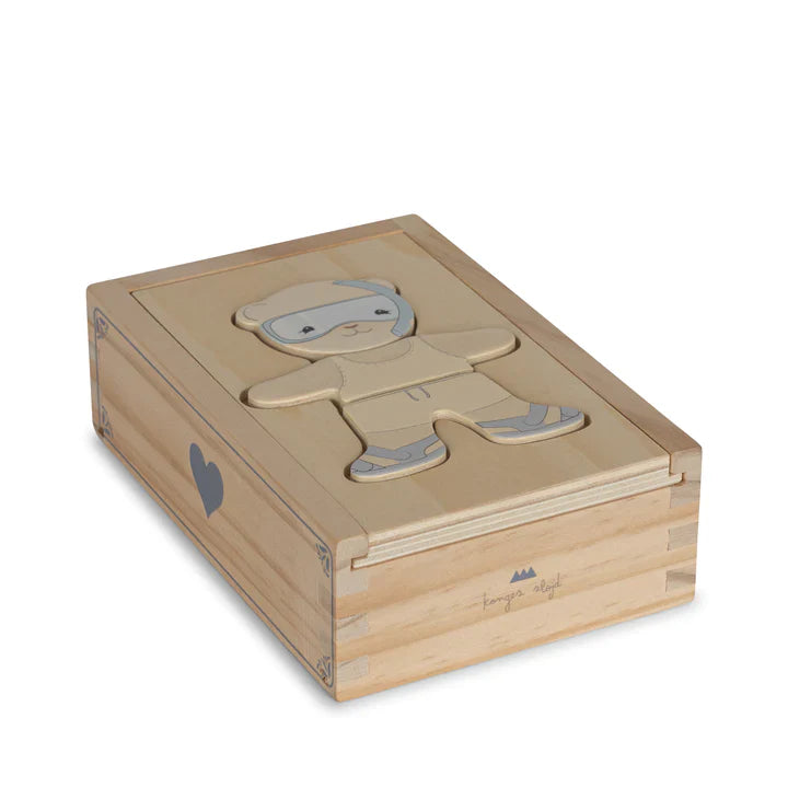 rompecabezas de madera