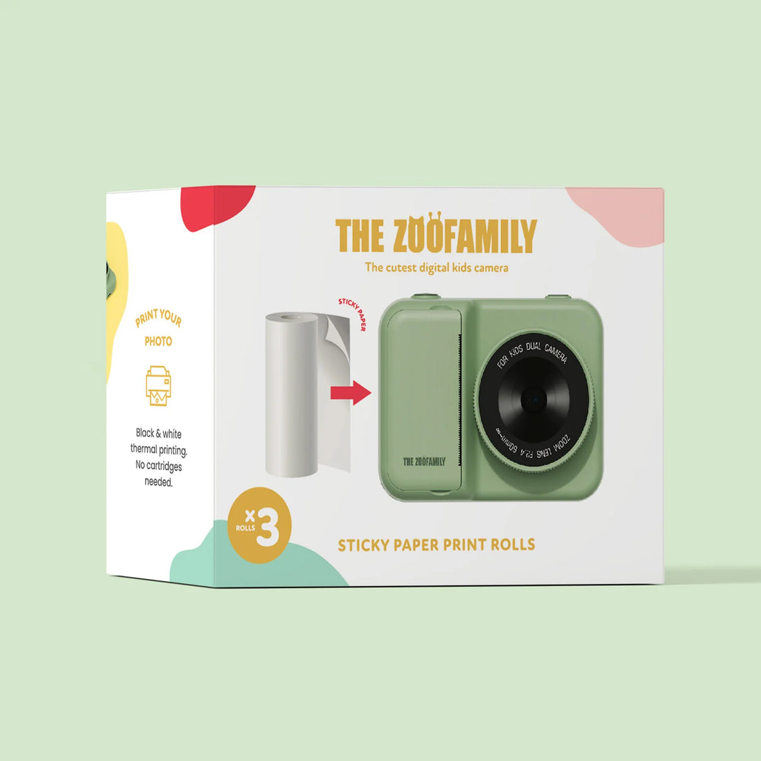 Zoofamily – Recargas de Papel para Câmaras Infantis