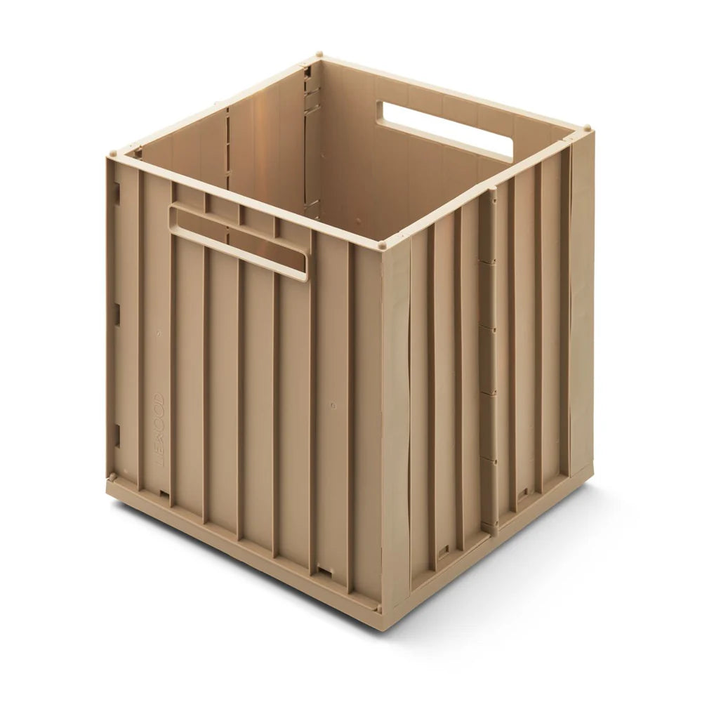Storage box with lid