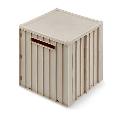 Storage box with lid