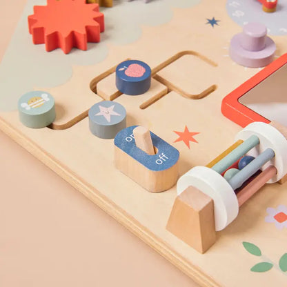 Wooden activity board