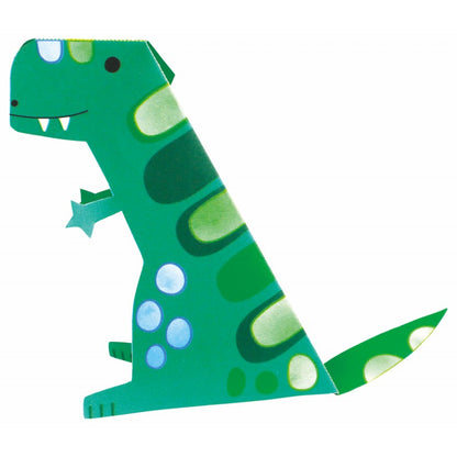 Kit de pintura en acuarela y origami - Dinosaurios