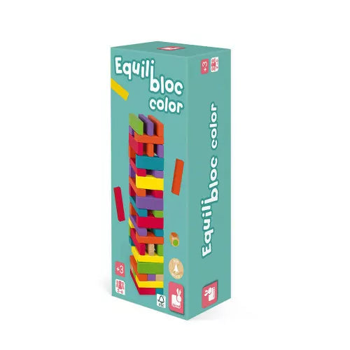 Torre de equilibrio de madera