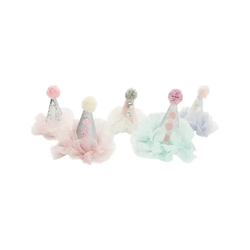 Conjunto de clips para sombrero de fiesta