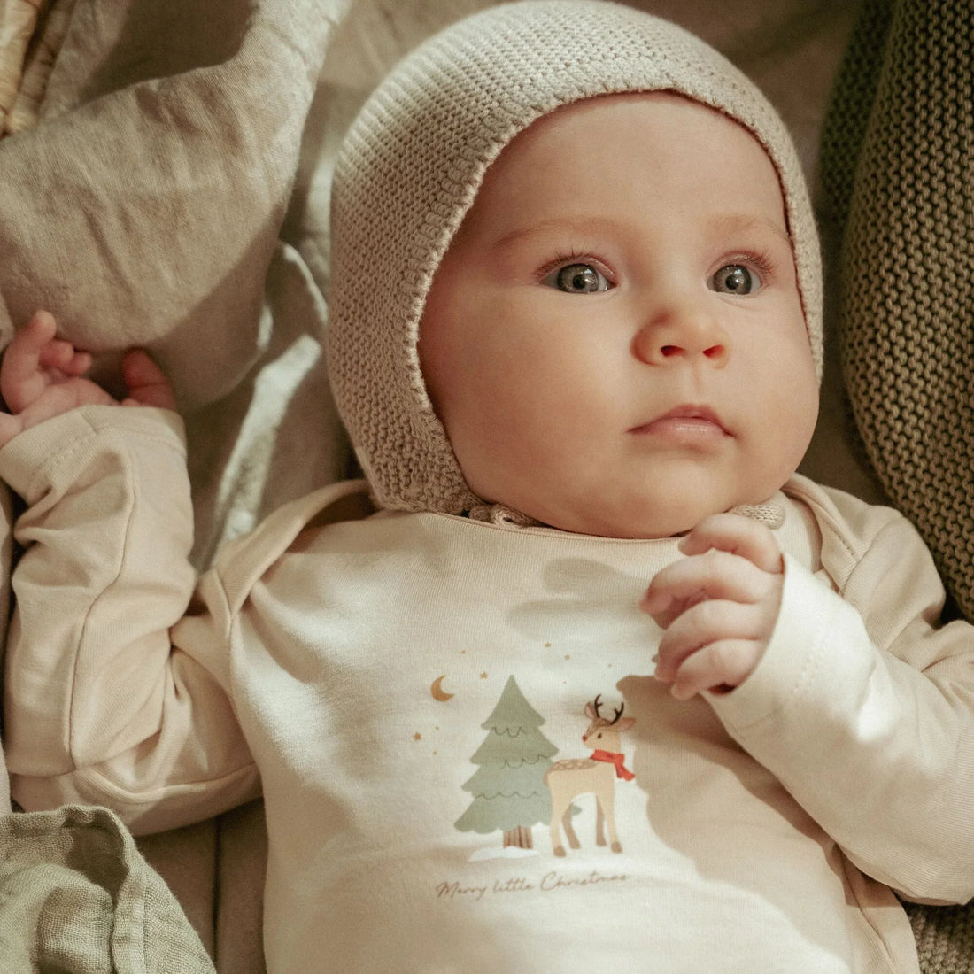 Little Dutch – Touca de Malha  – Newborn Naturals