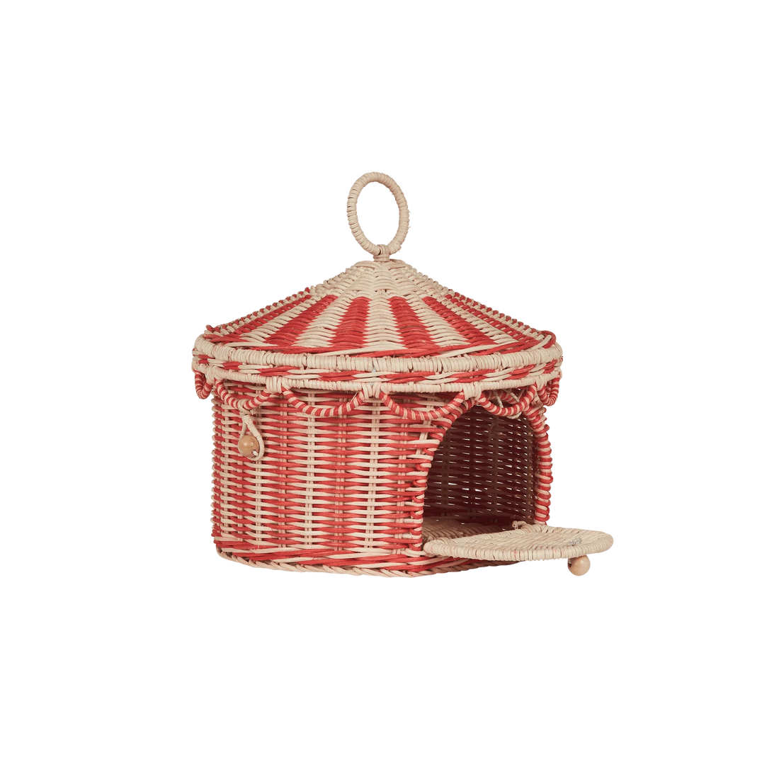 Cesta de almacenamiento pequeña &quot;Tienda de circo&quot;