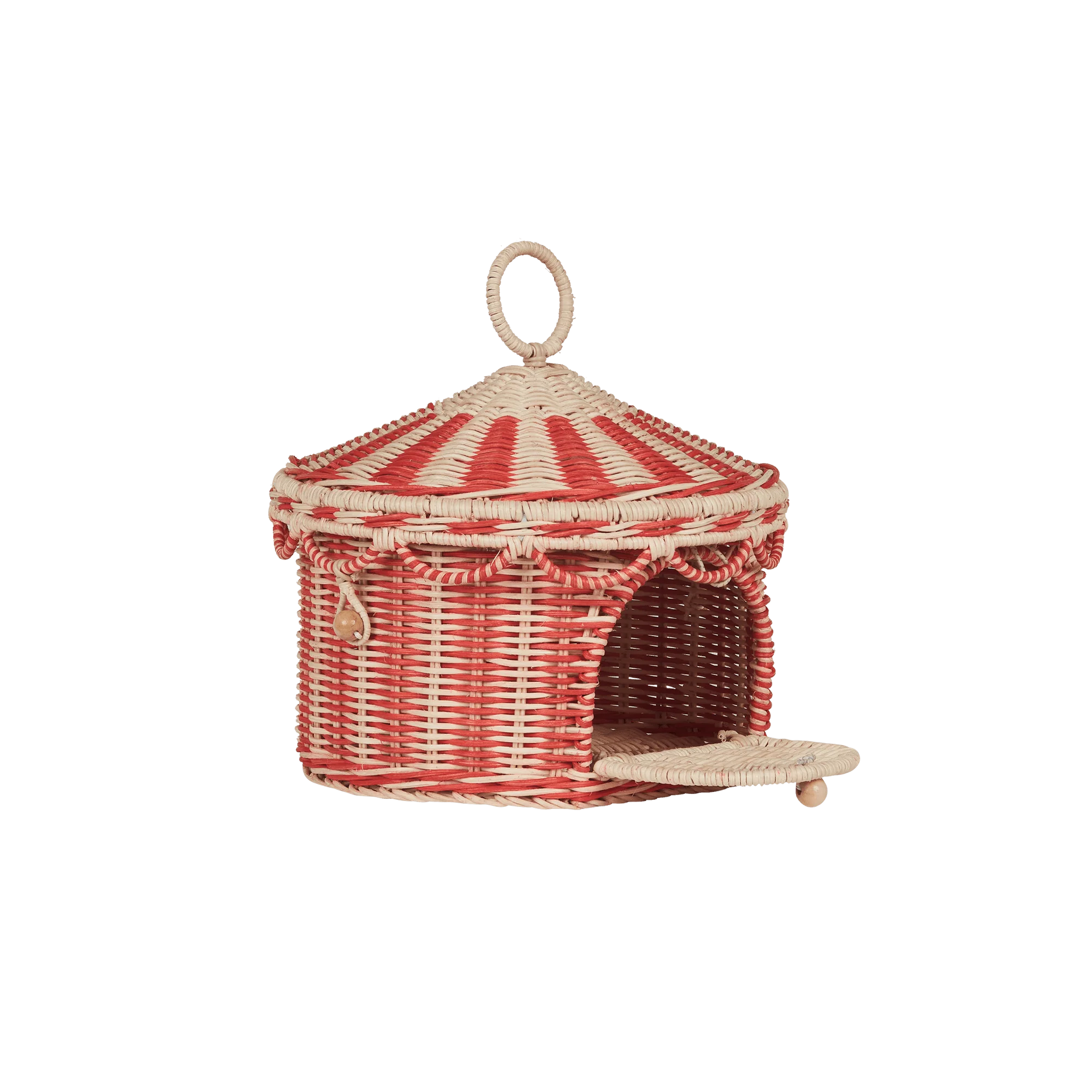 Small &quot;Circus Tent&quot; storage basket