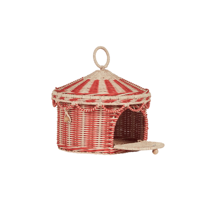 Small &quot;Circus Tent&quot; storage basket
