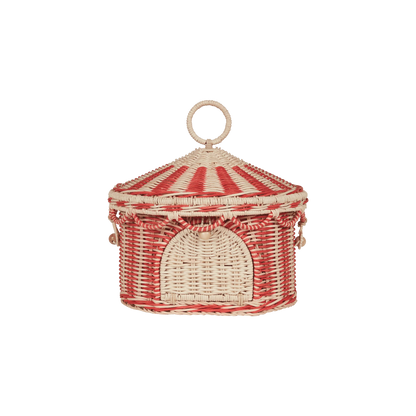 Small &quot;Circus Tent&quot; storage basket